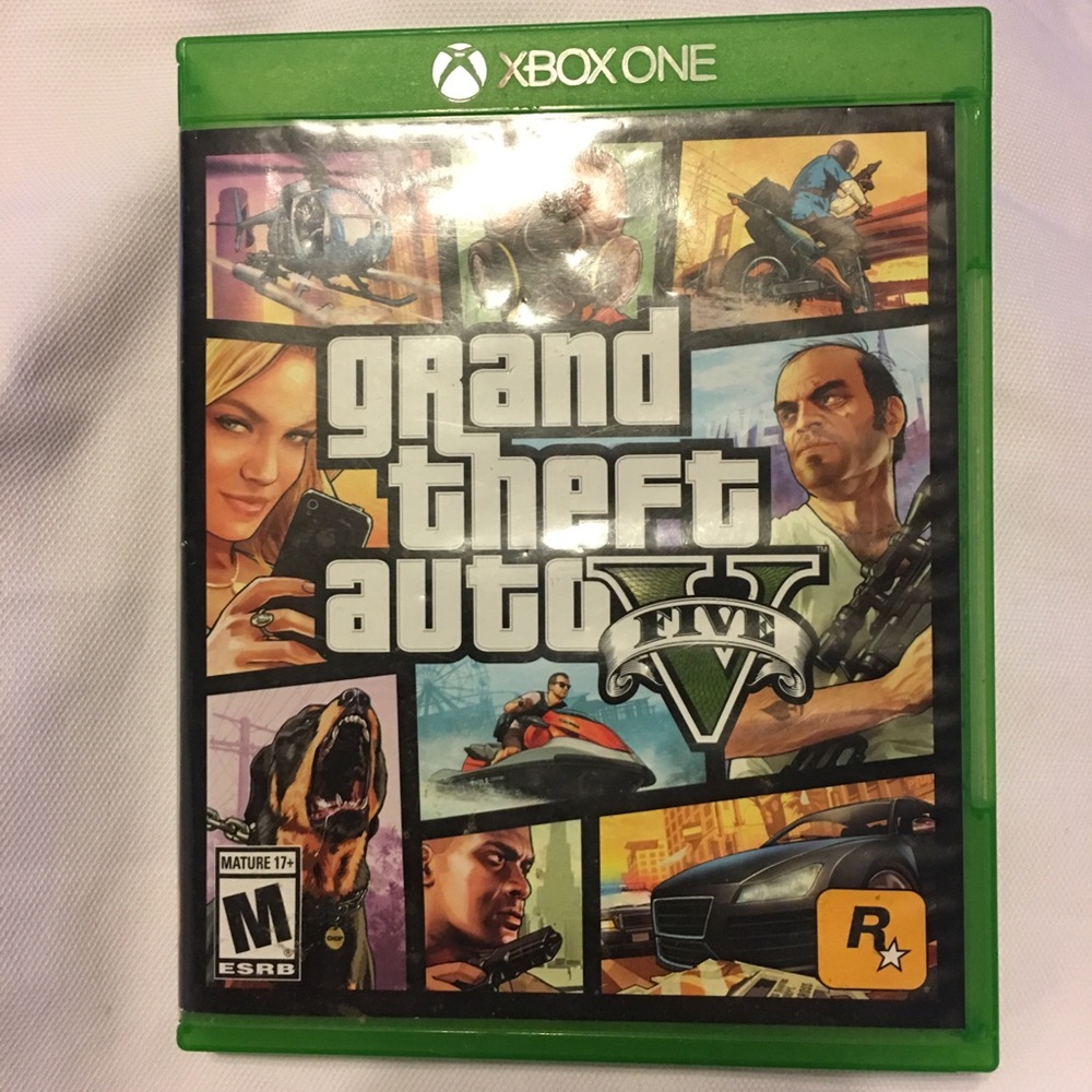 Grand theft auto five, Xbox one